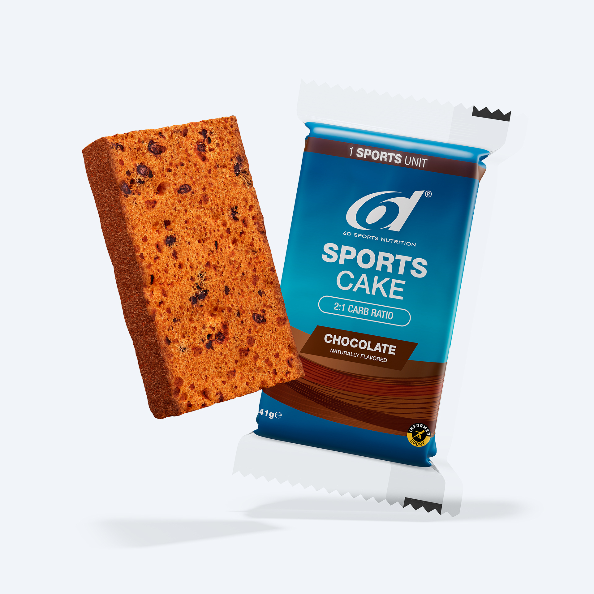 Photo - Energy Cake Chocolat 6 x 44 g